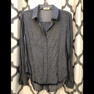 Bella Dahl Raw Edge shirt